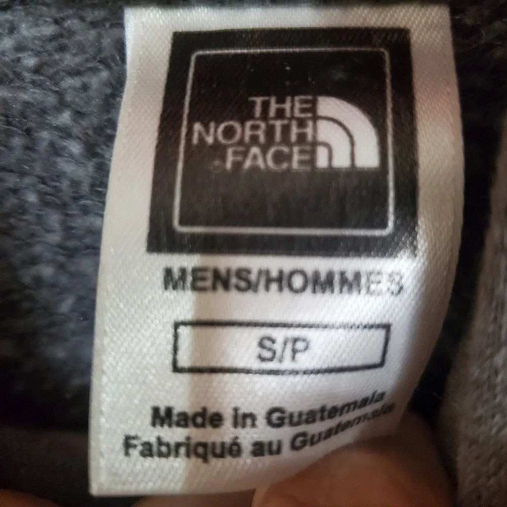 The North‎ Face Mens Graphic Pullover Hoodie Gray Orange Small NF0A3X6C